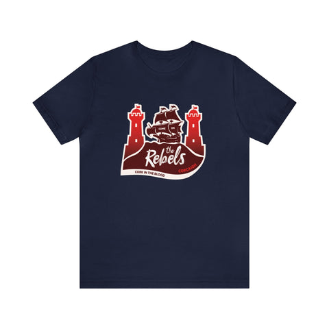 Come on the Rebels! Unisex Jersey Short Sleeve Tee