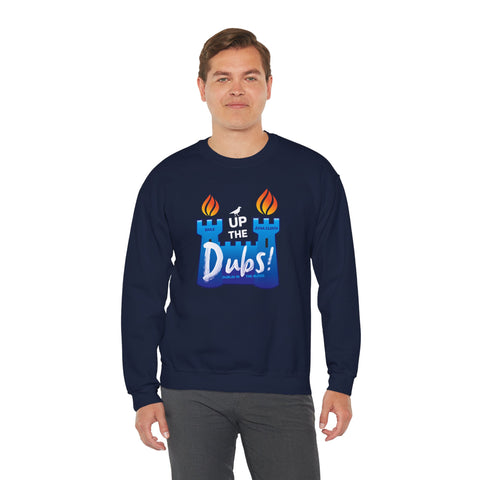 Up the Dubs! Unisex Heavy Blend™ Crewneck Sweatshirt