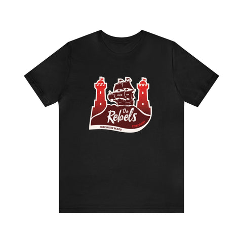 Come on the Rebels! Unisex Jersey Short Sleeve Tee