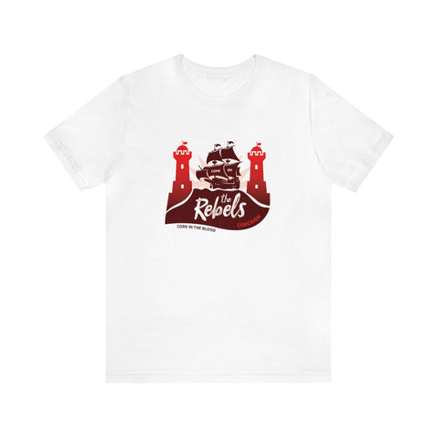 'Come on the Rebels' Unisex Jersey Short Sleeve Tee