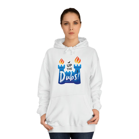 Up the Dubs! Unisex College Hoodie